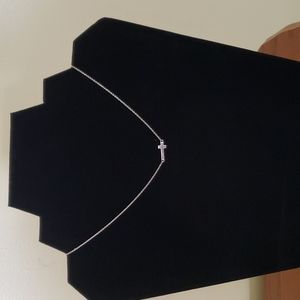 Silpada sterling cross necklace